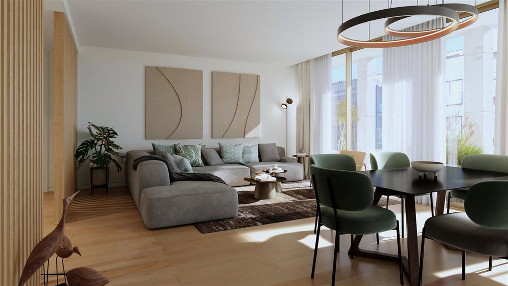 3-bedroom apartment with parking, in Matosinhos