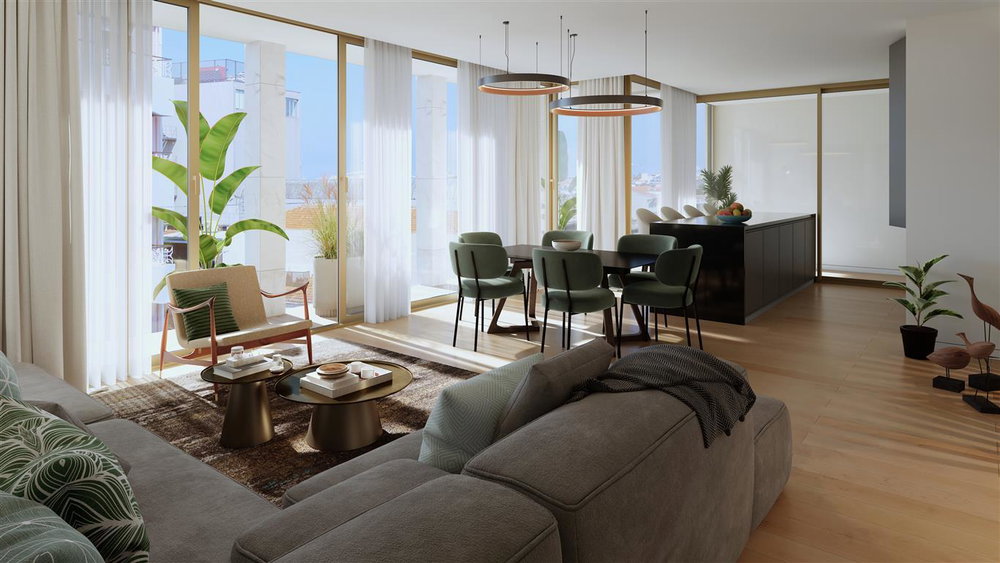 3-bedroom apartment with parking, in Matosinhos