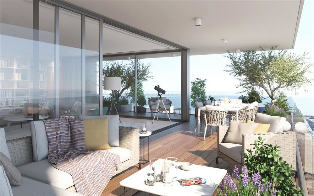3 Bedroom Apartment with balcony Martinhal Residences 520626118