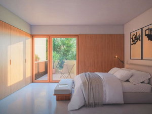 2-bedroom apartment with balcony, in Foz Velha, Porto