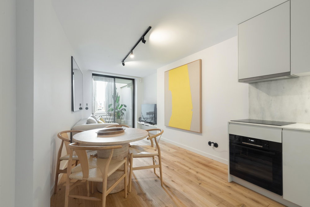 T0 apartment with terrace and sea view, in Porto