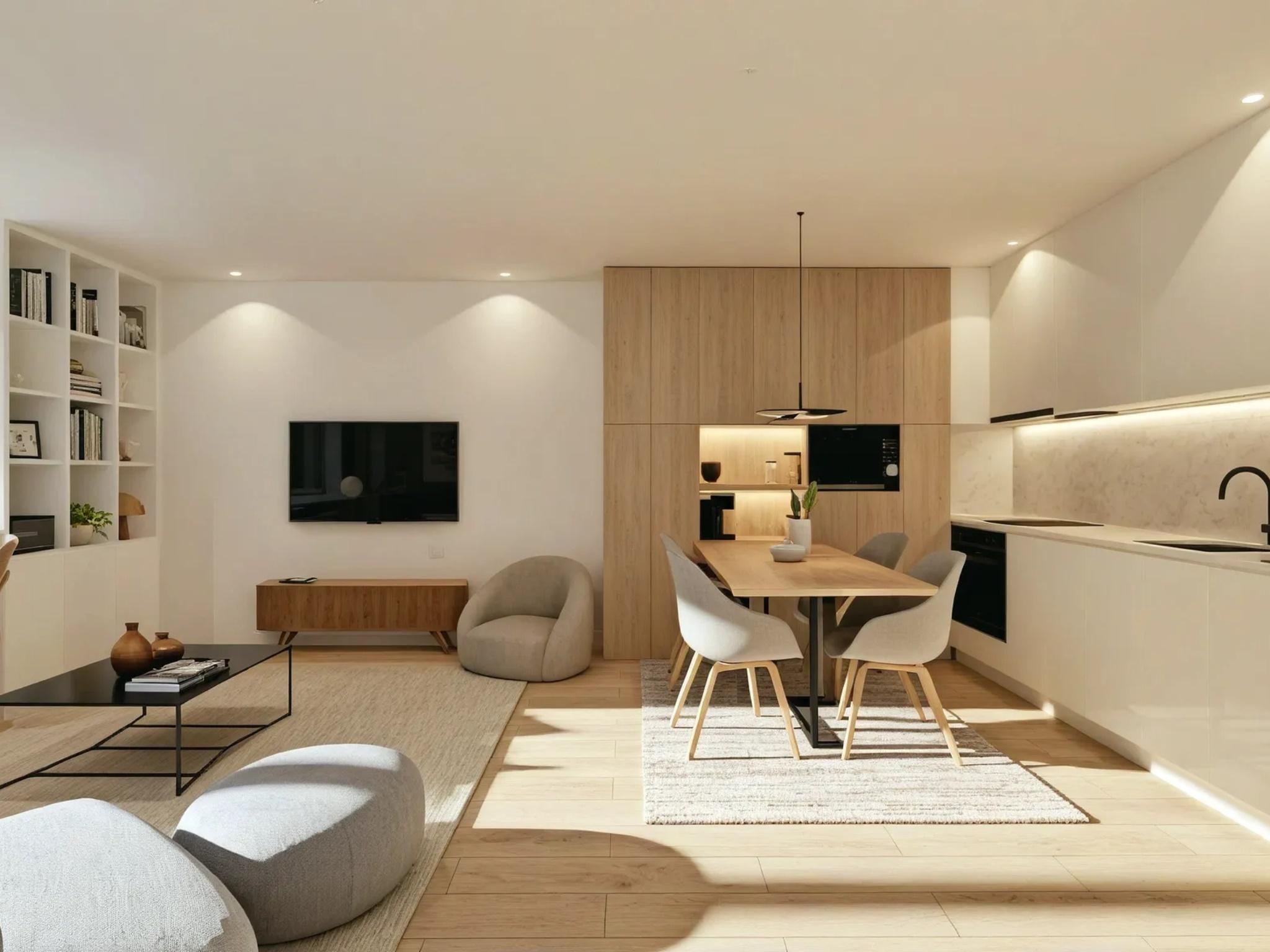 New studio +1 apartment at República 427 in Matosinhos Porto