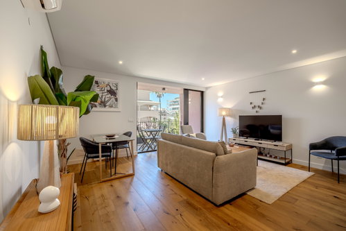 One-bedroom apartment with parking and balconies, Algarve 4172990064