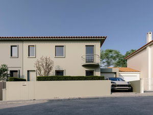 4-bedroom villa with garden and parking in Porto