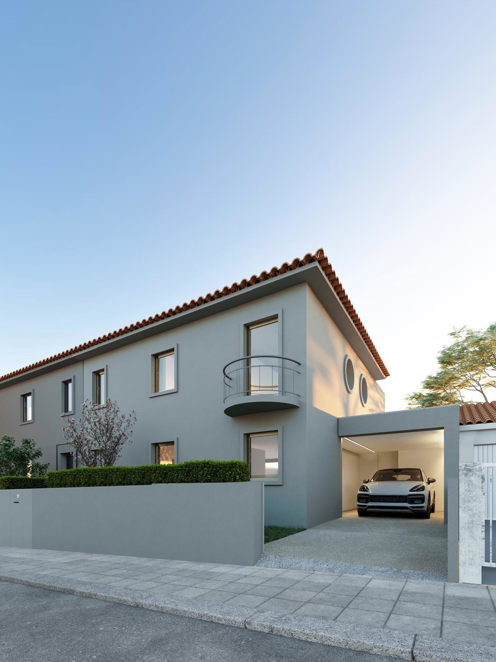 4-bedroom villa with garden and parking in Porto