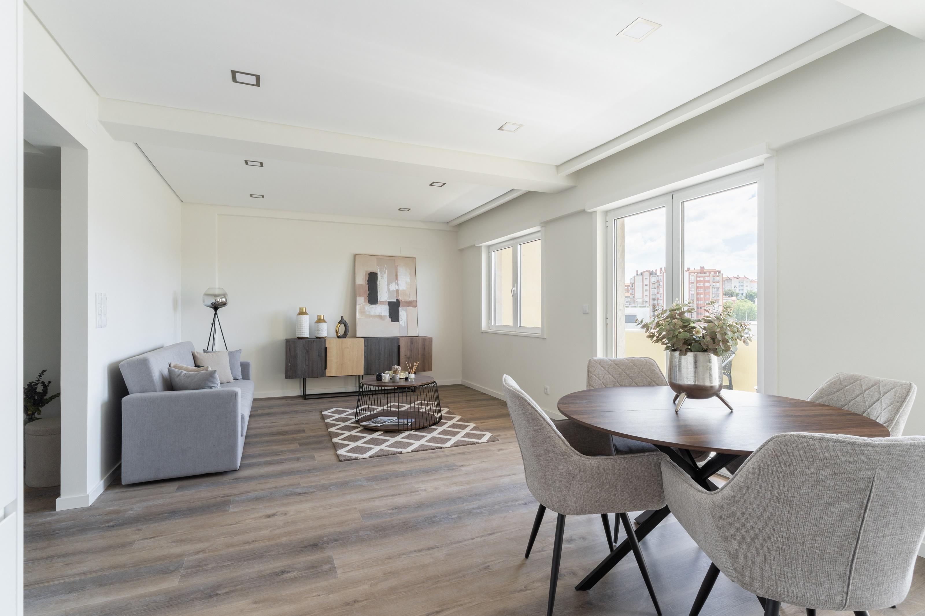 Renovated 3-bedroom apartment in Benfica Lisbon