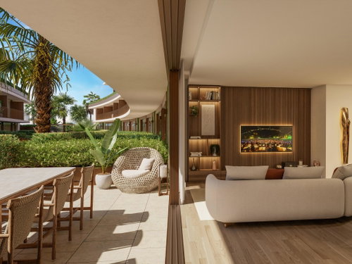 New 2-bedroom apartment in the Alma Luz condominium, Santa Luzia, Algarve