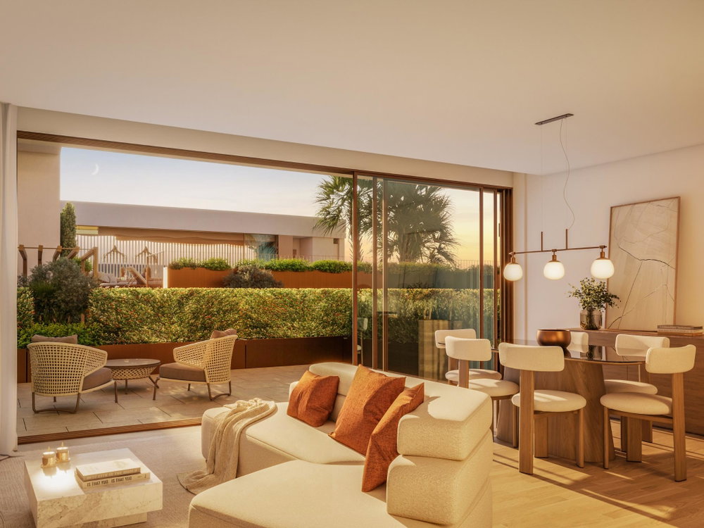 New 2-bedroom apartment in the Alma Luz condominium, Santa Luzia, Algarve