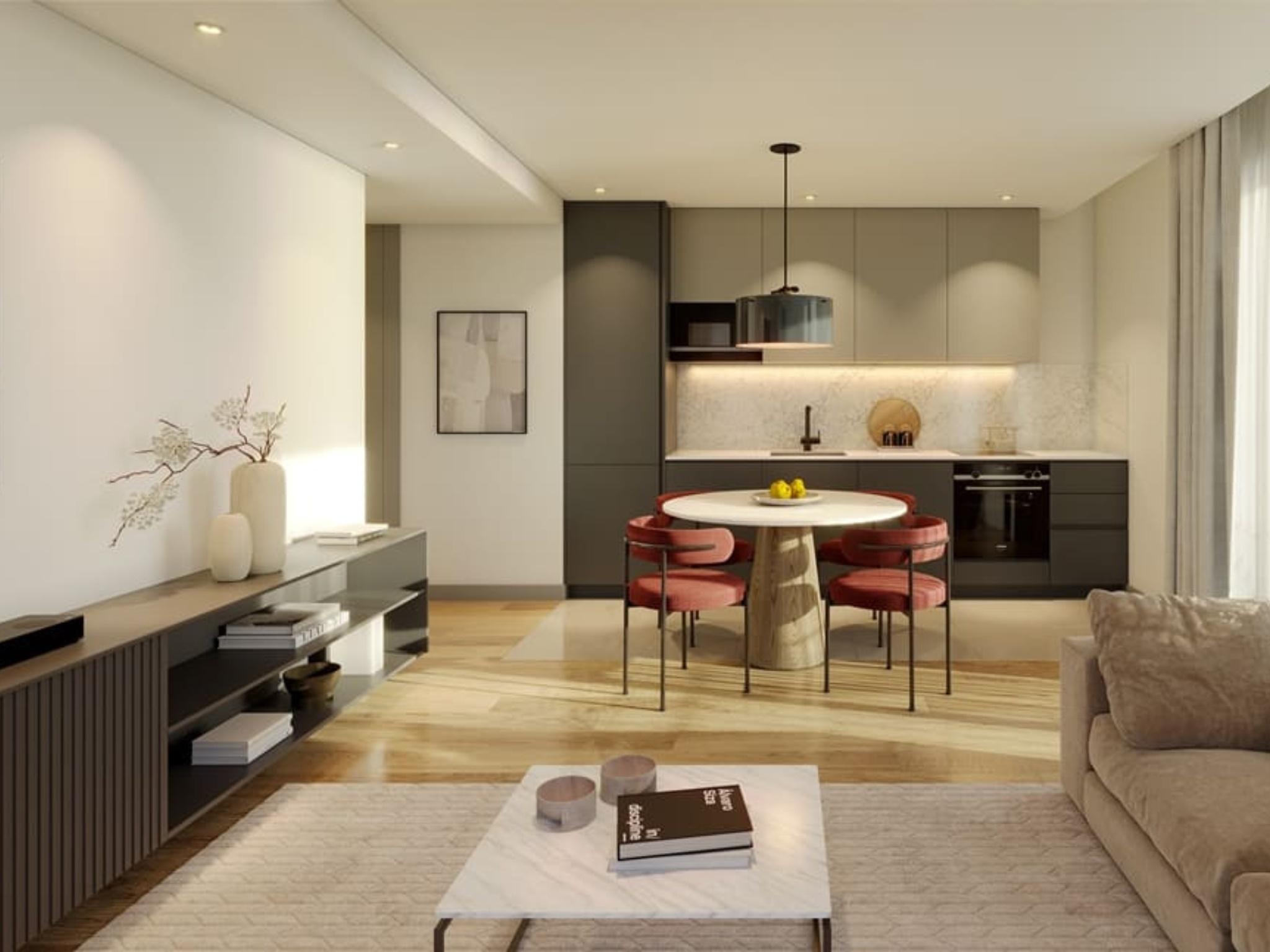 New 2-bedroom apartment at 345 Alagoa Living Flats in Carcavelos
