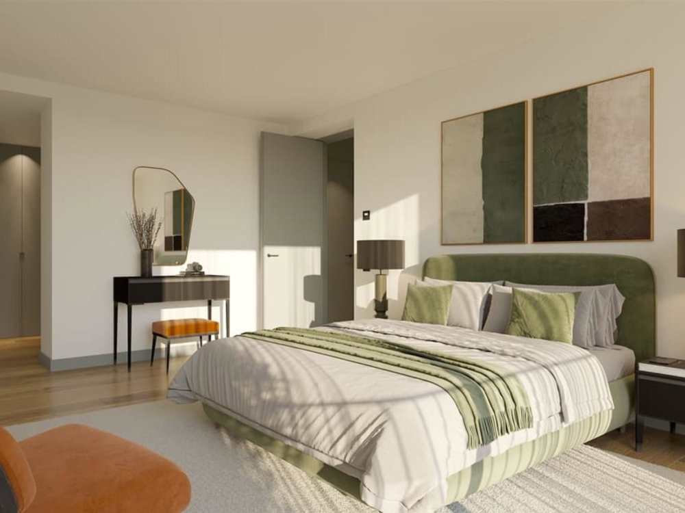 New studio apartment at 345 Alagoa Living Flats in Carcavelos