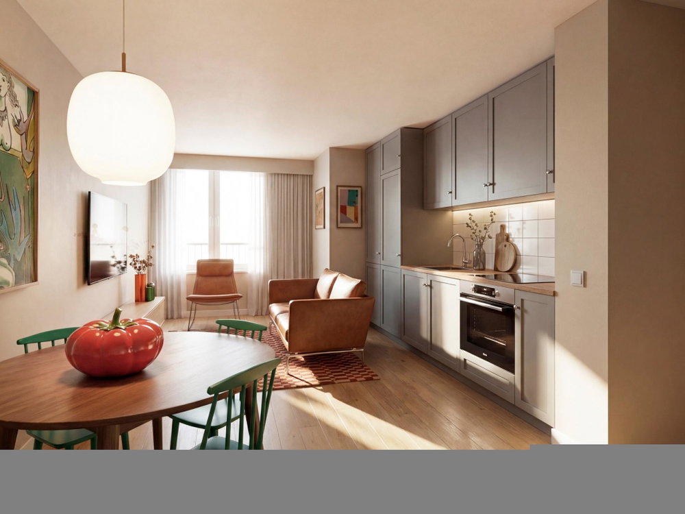 New 1-bedroom flat at Valle 14, in São Vicente, Lisbon.