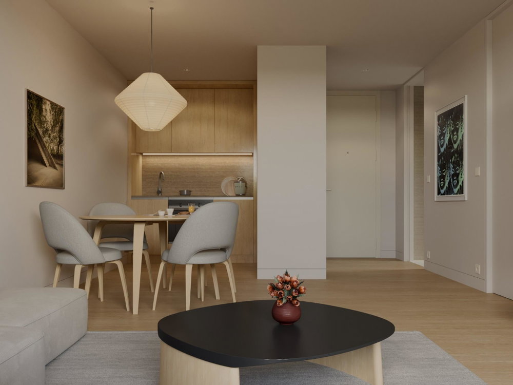 New studio apartment at Foz Elements, in Porto