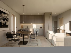 New 1-bedroom apartment in the Ún1co condominium, Porto