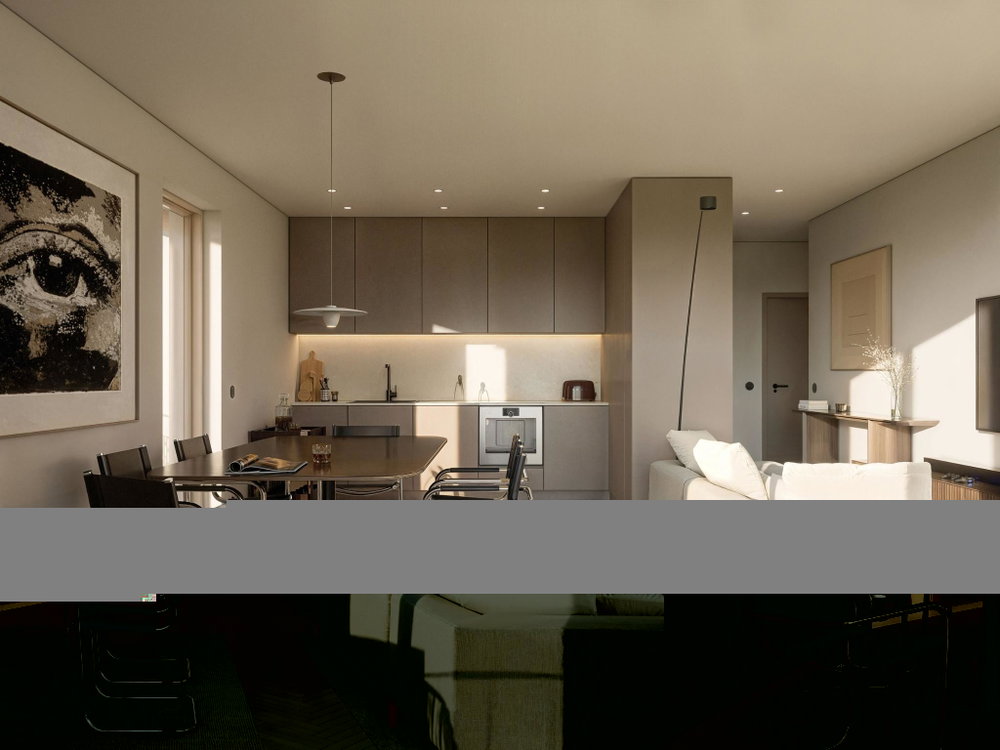 New 1-bedroom apartment in the Ún1co condominium, Porto