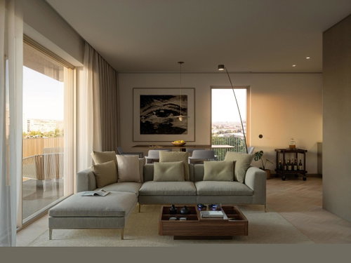 New 1-bedroom apartment in the Ún1co condominium, Porto
