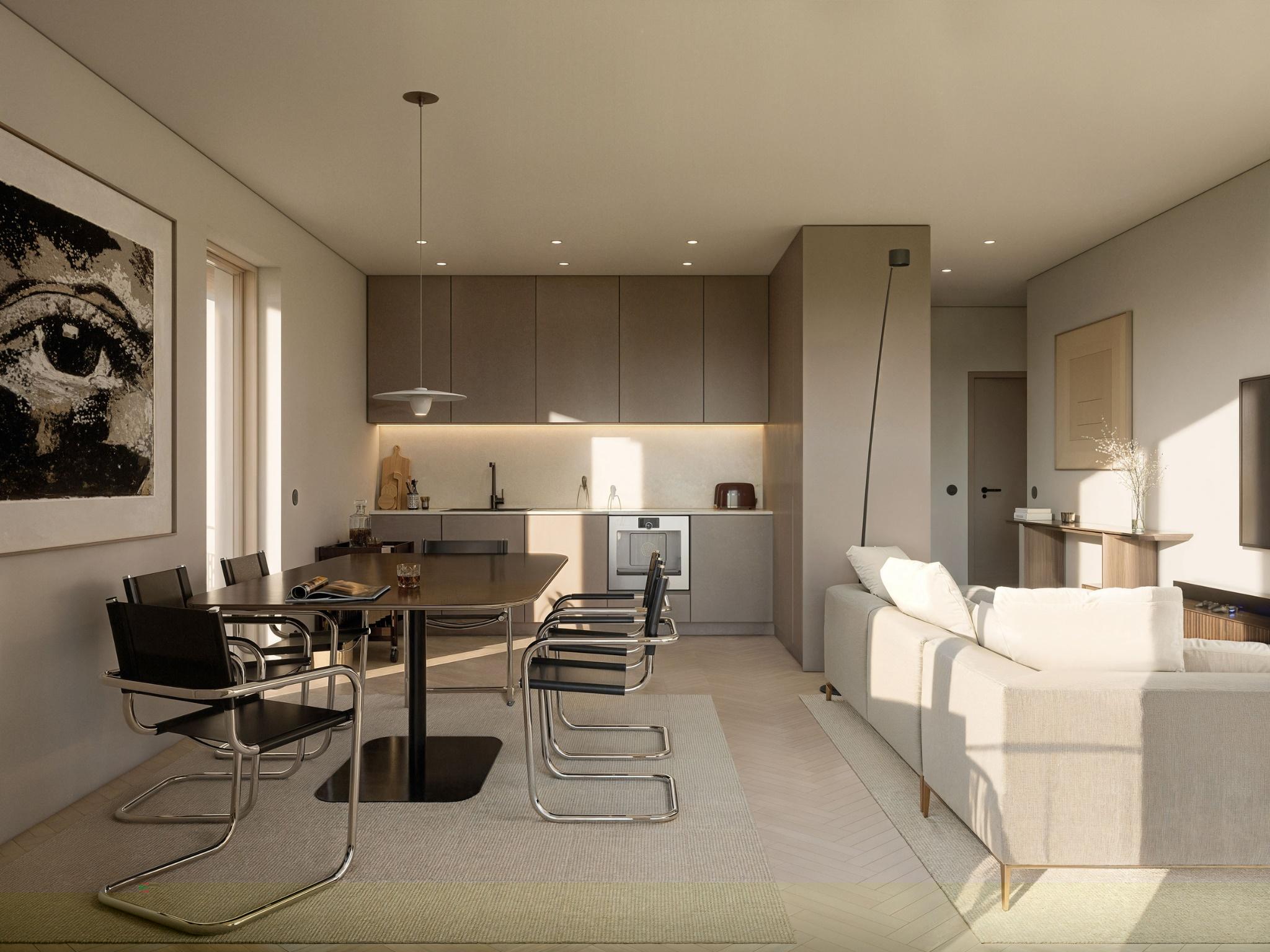 New 1-bedroom apartment in the Ún1co condominium Porto