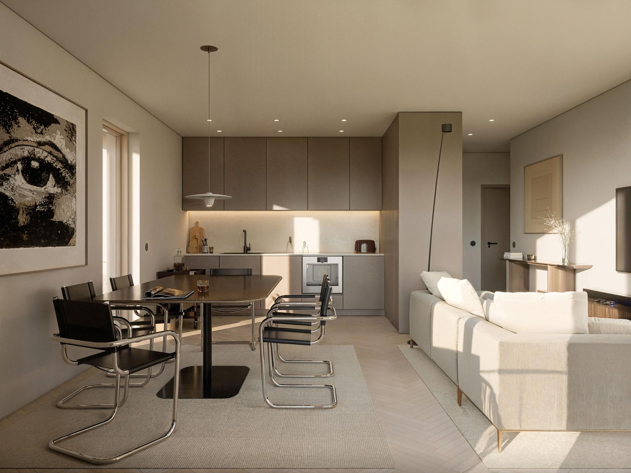 New 2-bedroom apartment in the Ún1co condominium Porto