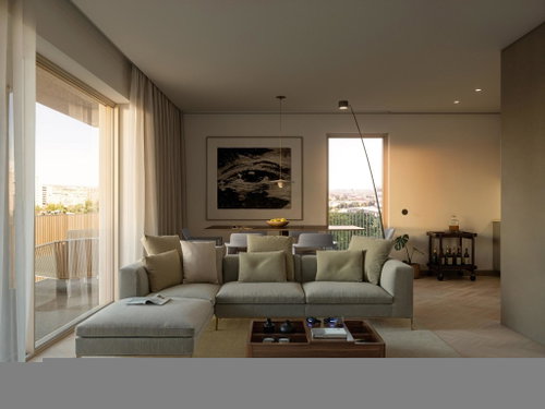 New 2-bedroom apartment in the Ún1co condominium, Porto