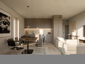 New 2-bedroom apartment in the Ún1co condominium, Porto