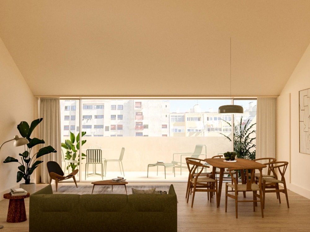 New 3-bedroom apartment at Bahuto in Campo de Ourique, Lisbon 1813608429