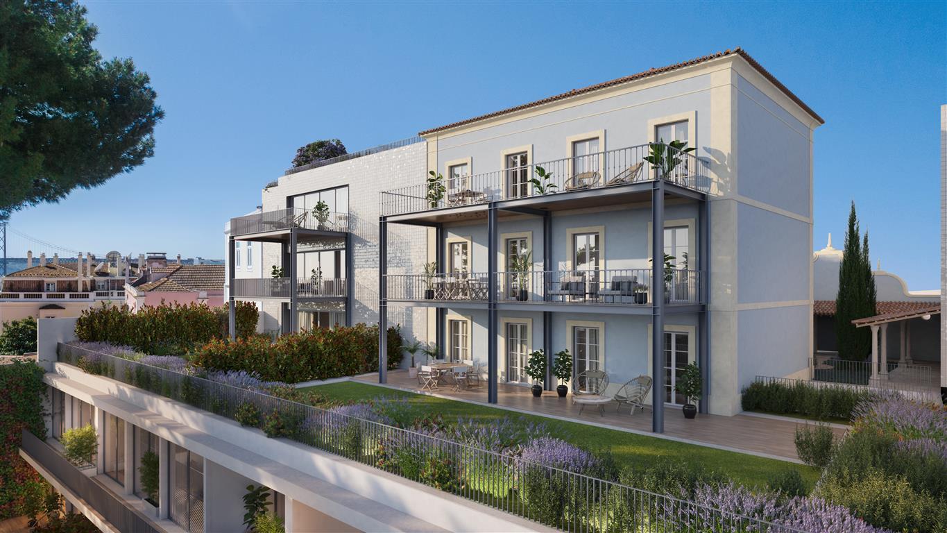 4-bedroom apartment with balcony Real Calçada Lisbon