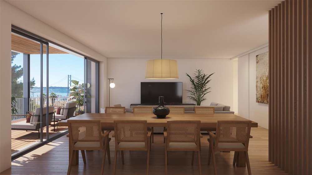 4-bedroom apartment with balcony, Real Calçada, Lisbon