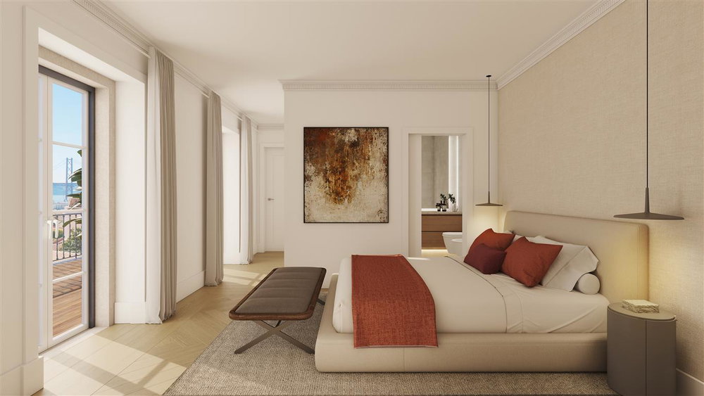 4-bedroom apartment with balcony, Real Calçada, Lisbon