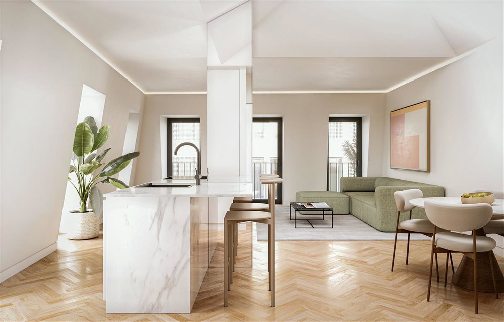 2 Bedroom Apartment Duplex with Balcony Aura