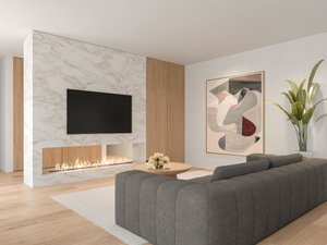 4+1 bedroom apartment, new, at Melo e Sousa 670, in Estoril, Cascais.
