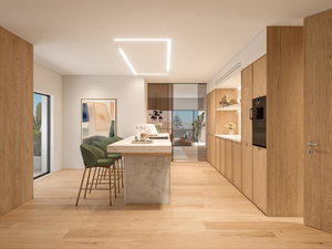 4+1 bedroom apartment, new, at Melo e Sousa 670, in Estoril, Cascais.