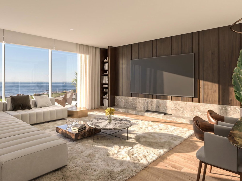 4-bedroom apartment, new, at Sal D’Ouro Sea Pearl, in Gaia, Porto