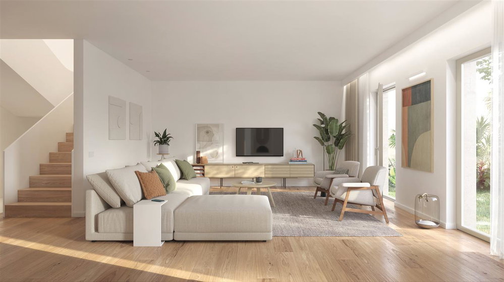 3-bedroom duplex apartment with garage, in Alvalade, Lisbon