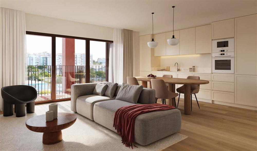1-bedroom apartment with parking, at ALMAR Beach, Almada