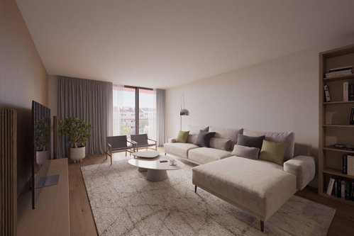 1-bedroom apartment with parking at Vertice, Lisbon