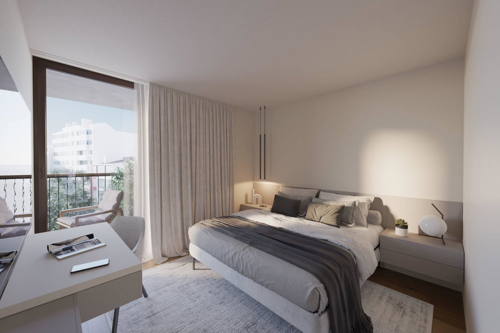 1-bedroom apartment with parking at Vertice, Lisbon