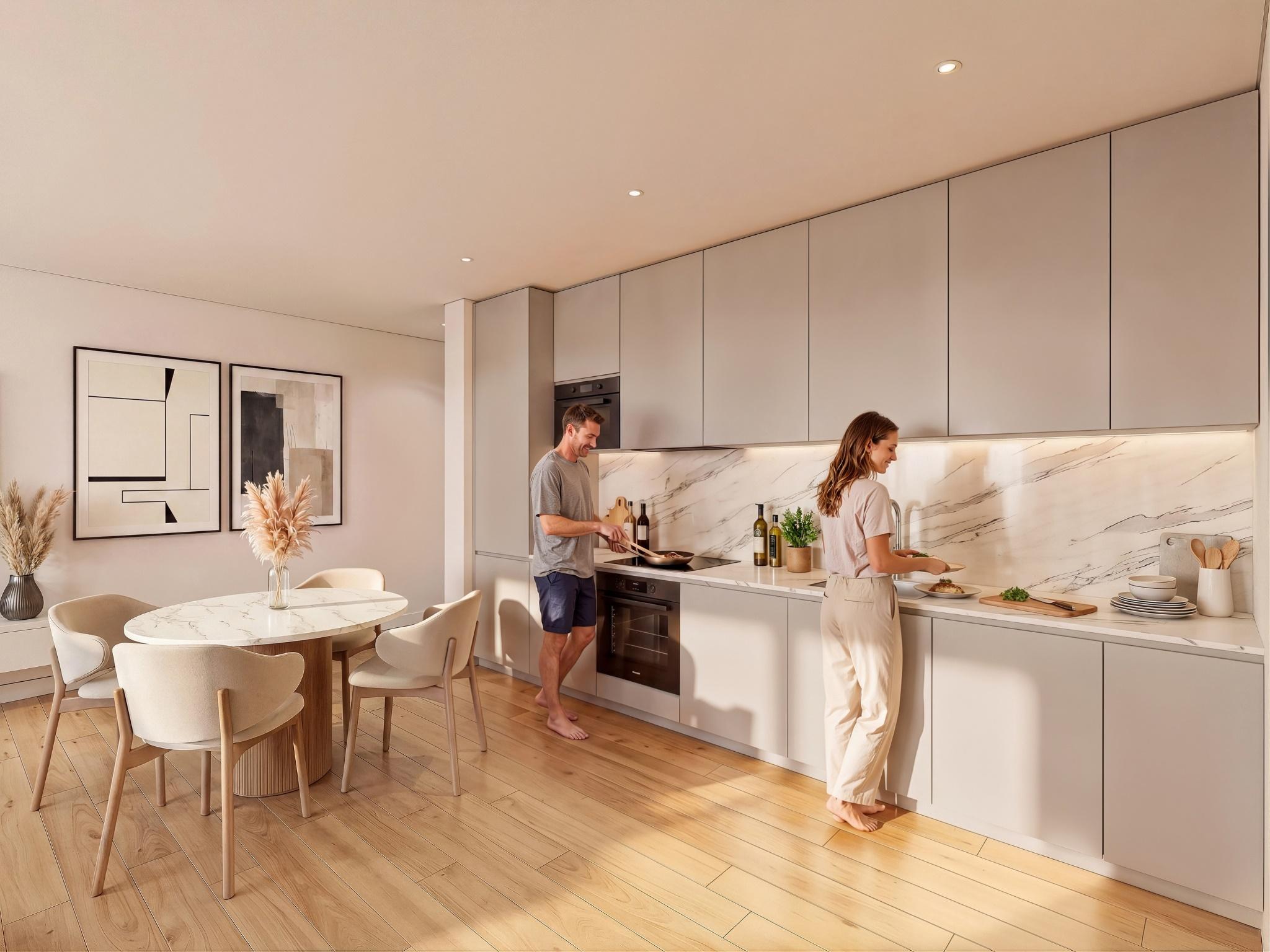 New 2 -bedroom apartment at Raízes condominium in Gondomar Porto