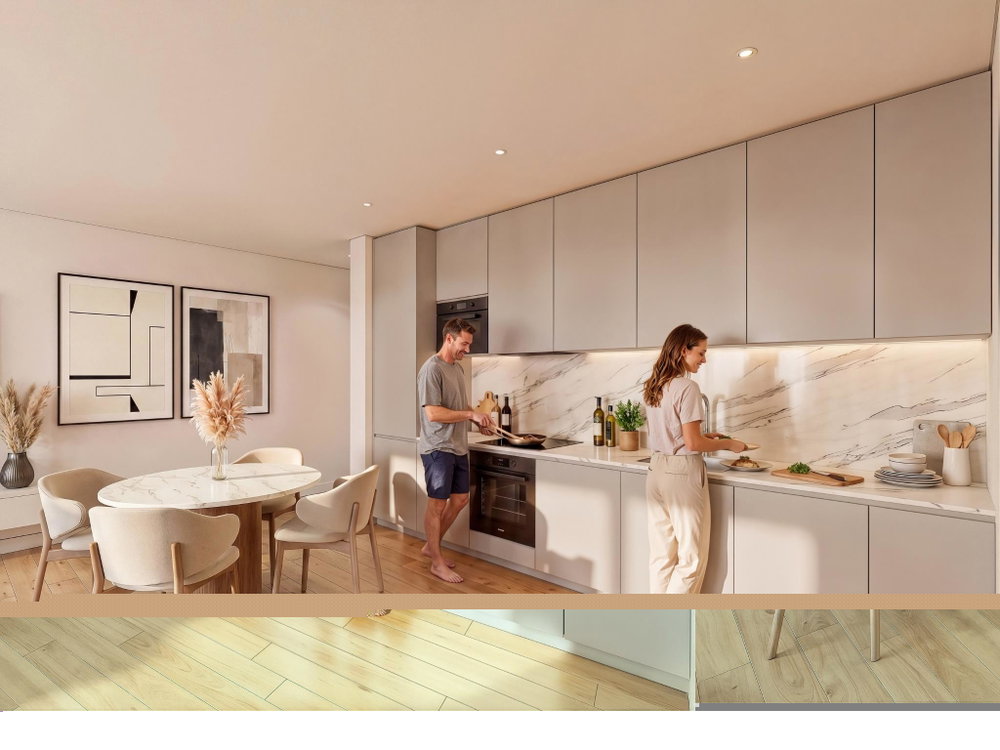 New 1-bedroom apartment at Raízes condominium in Gondomar, Porto