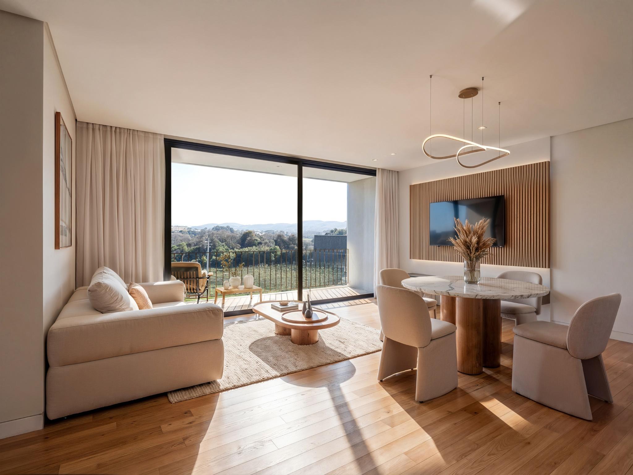 New 1-bedroom apartment at Raízes condominium in Gondomar Porto