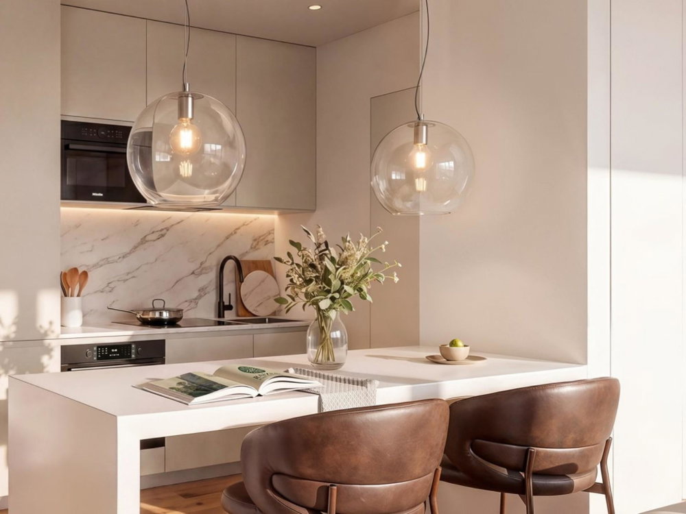 New 1-bedroom apartment at Raízes condominium in Gondomar, Porto