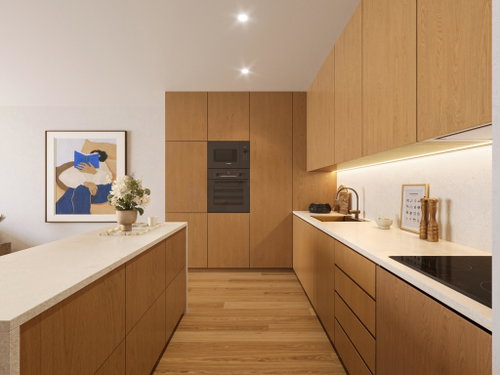 3- bedroom apartment, new, in Valmonte Caxias development, Caxias