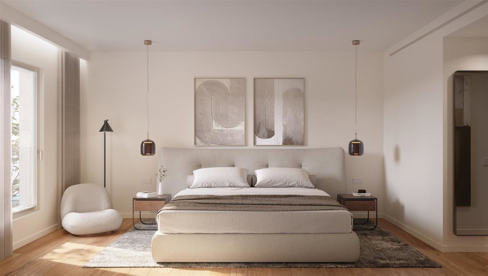 3-bedroom with balcony, at Nuance Alvalade, in Lisbon