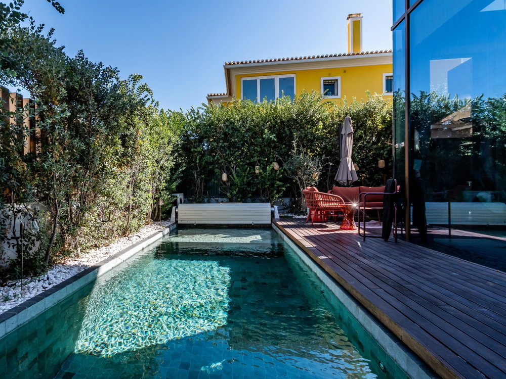 4 bedroom duplex villa swimming pool, Garden Cascais
