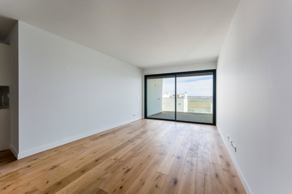 Unique newbuild T3 waterfront apartment in Fuseta – frontline with spectacular Ria Formosa views