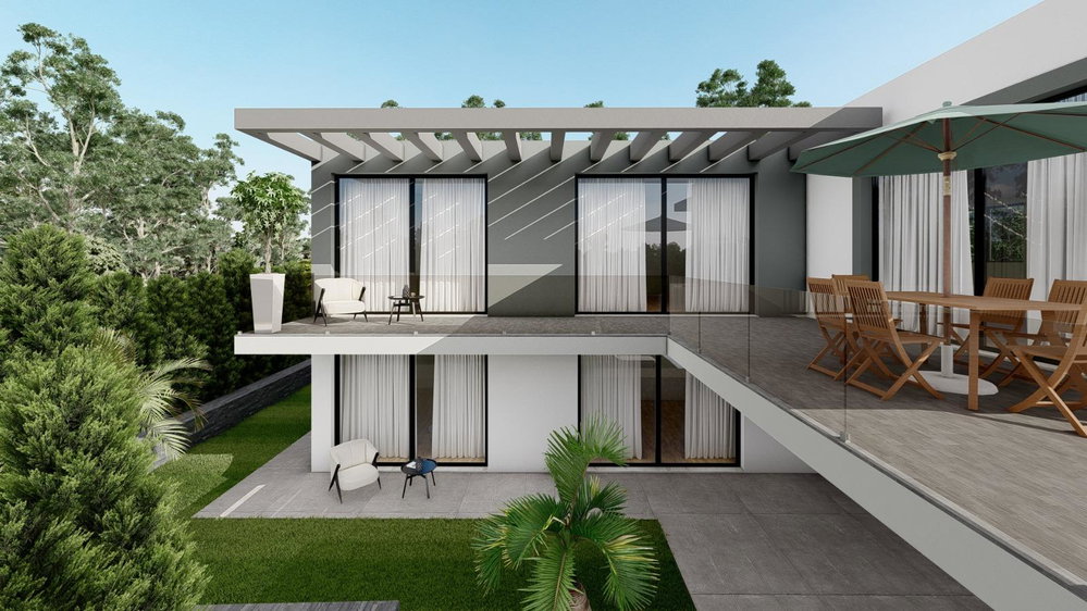 Timber frame house with 4 bedrooms nestle in the gentle hills of Sao Bras de Alportel – A unique concept 2628958576