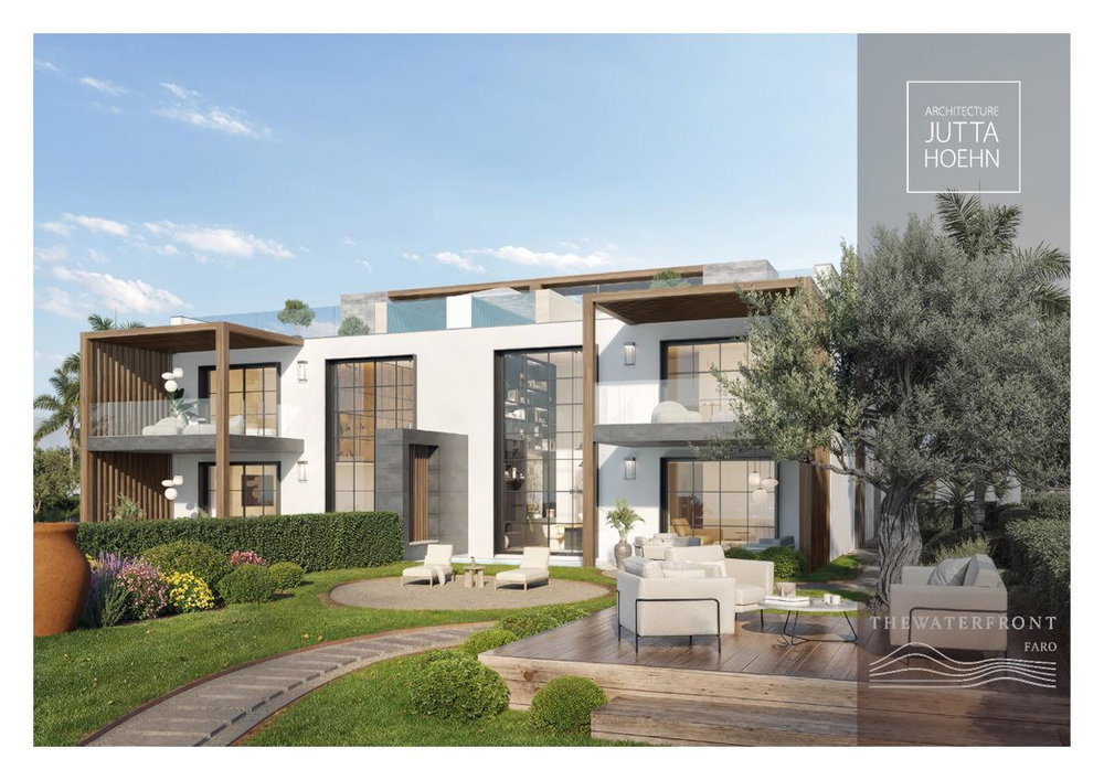 The Waterfront, project in front of the Ria Formosa, is not only a residential development, it is a place where architecture, nature, and lifestyle come together in perfect harmony , created and developed by the architect Jutta Hoehn: Lot 14 4184046116