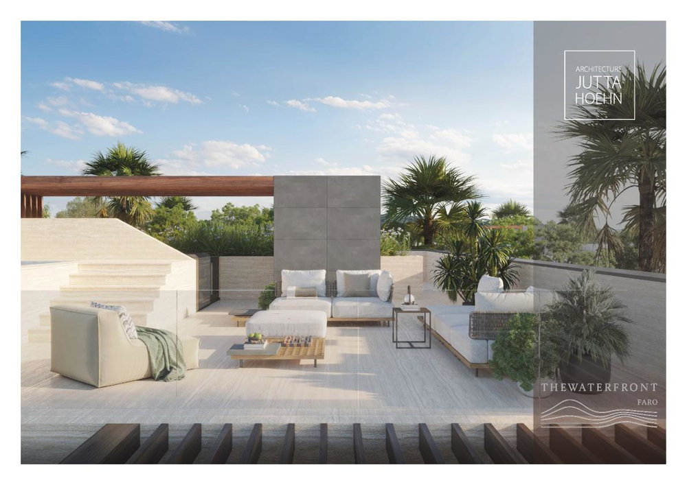 The WaterFront, project in front of the Ria Formosa, is not only a residential development, it is a place where architecture, nature, and lifestyle come together in perfect harmony, created and developed by the architect Jutta Hoehn: Lot 16 914899505