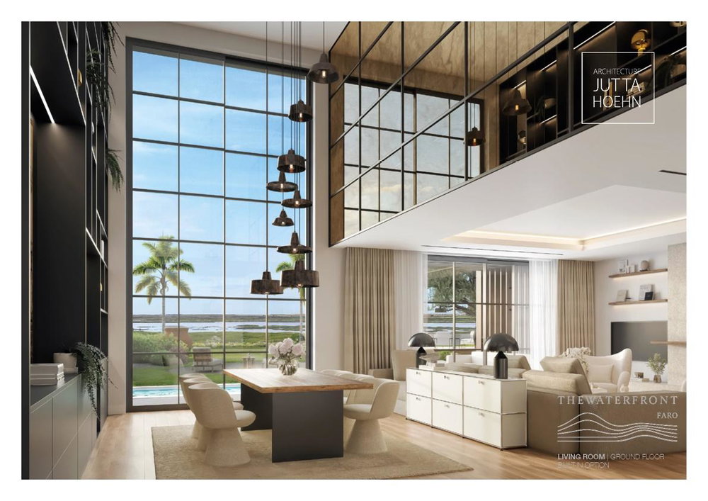 The WaterFront, project in front of the Ria Formosa, is not only a residential development, it is a place where architecture, nature, and lifestyle come together in perfect harmony, created and developed by the architect Jutta Hoehn: Lot 16 914899505