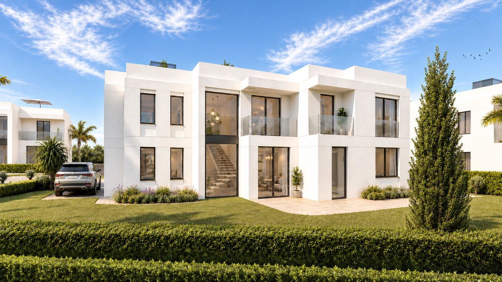 Larenjeiras Phase II LOT 3 Modern 5 bedroom Villa, near the center of Santa Barbara de Nexe