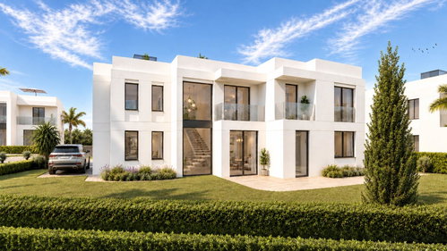 Larenjeiras Phase II LOT 3 Modern 5 bedroom Villa, near the center of Santa Barbara de Nexe