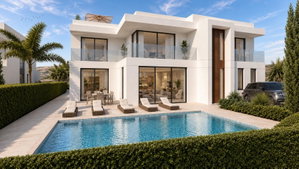Larenjeiras Phase II LOT 3 Modern 5 bedroom Villa, near the center of Santa Barbara de Nexe